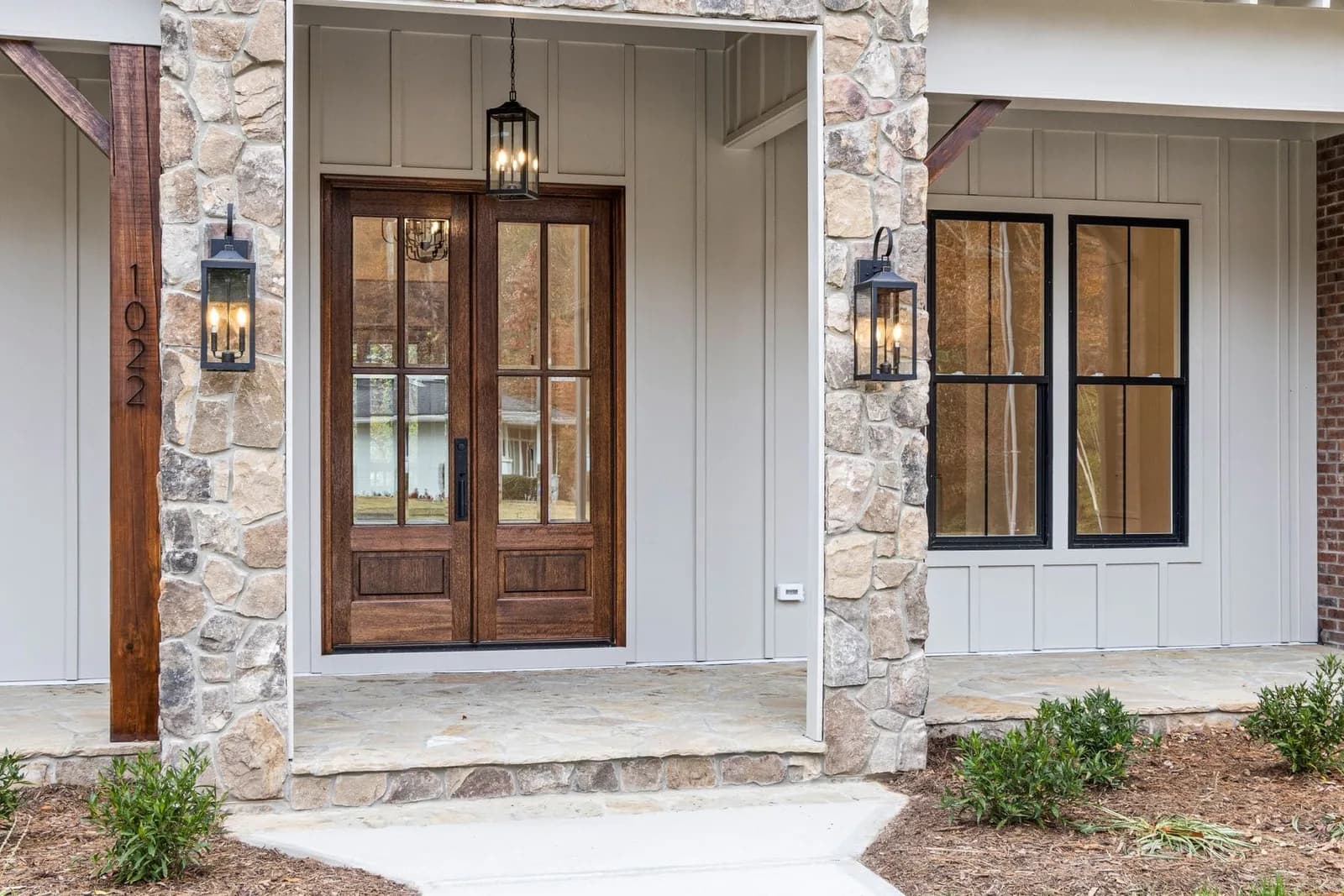 Front Steps & Landing — completed patios & walkways project by VP Landscaping